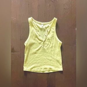 BP / Light Yellow Ribbed Tank